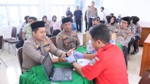 Polres Nganjuk Gelar Donor Darah Jelang Hari Jadi Polwan ke-77, Wujud Nyata Peduli Sesama