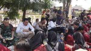Aksi Penyampaian Pendapat Mahasiswa Muhammadiyah di Mapolresta Sidoarjo Berlangsung Kondusif
