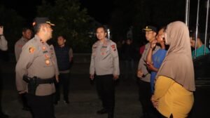 Kapolres Nganjuk Pimpin Patroli Malam, Pastikan Keamanan Obyek Vital
