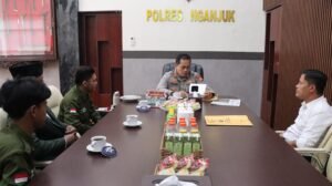 Kapolres Nganjuk Apresiasi BEM UPDN Pilih Jalan Dialog Sampaikan Aspirasi