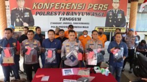 Polresta Banyuwangi Bongkar Sindikat Curanmor, Empat Tersangka Diamankan