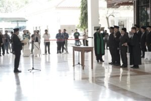 Lantik Ulang 7 Pejabat Pemkab Sidoarjo setelah selesaikan kendala teknis pada aplikasi I-MUT
