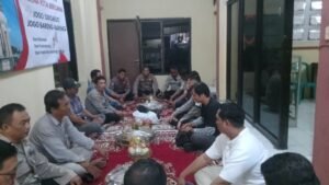 Polsek Gedangan Gelar Tasyakuran Wujud Syukur Antisipasi Demo Anarkis