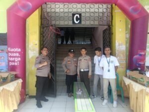 Polsek Sidoarjo Kota Pantau Kesiapan GOR Delta Pertandingan Bola Basket Formassda Cup 2025