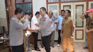 Kapolres Nganjuk Jalin Silaturahmi dengan Kades se-Kecamatan Prambon untuk Perkuat Harkamtibmas dan Program “Desa Tangguh Pangan