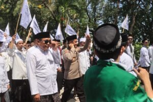 Kapolres Probolinggo Sampaikan Terima Kasih, Aksi Damai Ribuan Santri di Kantor DPRD Berlangsung Tertib