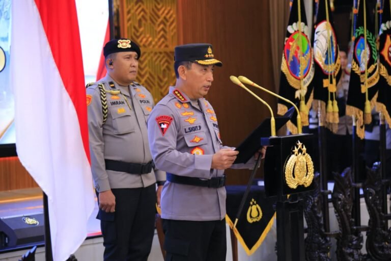 Kapolri Pimpin Sertijab Sejumlah Pejabat Tinggi Polri, Tegaskan Komitmen Penguatan Kinerja dan Regenerasi Kepemimpinan