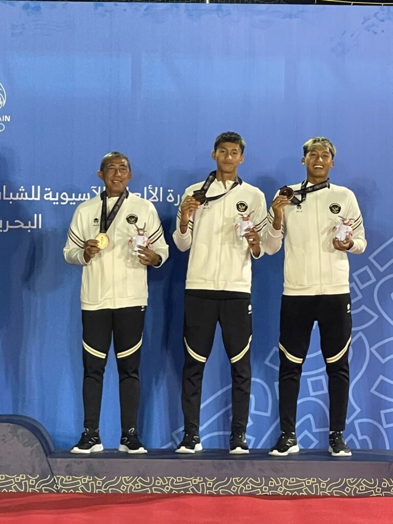 Timnas Bola Voli Pantai Indonesia Sabet Medali Perunggu di Ajang Asian Youth Games 3rd 2025 Bahrain