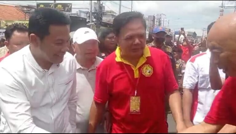 Bupati Sidoarjo Abah Subandi Resmi Berangkatkan Kirab Ritual Budaya di Klenteng Teng Swie Bio