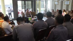 Kapolres Nganjuk Gelar Coffee Morning Bahas Kamtibmas dan Apresiasi Kinerja Jajaran