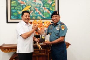 Jalin Sinergitas, Bupati Sidoarjo Subandi menerima Kunjungan Kehormatan Dankodaeral V