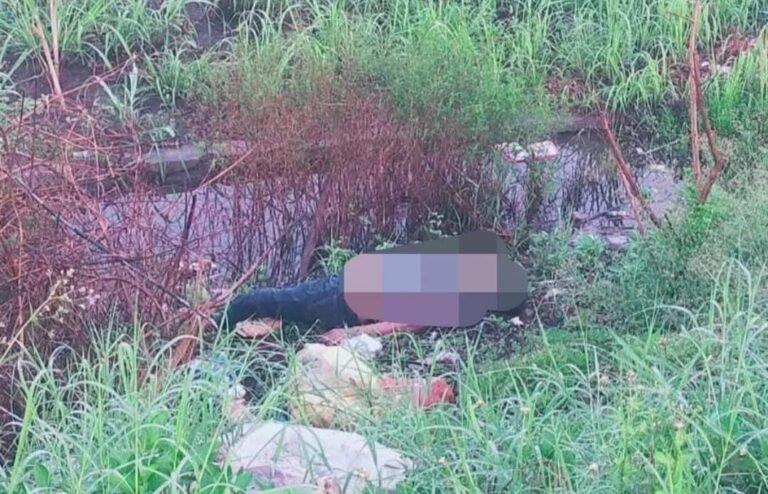 Wanita Asal Sidoarjo Temukan Ojol Pria Terbujur Kaku di Parit Arteri Porong