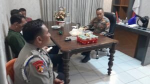 Kapolsek Krian Kompol I GP Atmagiri SH MH Sampaikan Pengarahan dan Pesan Perpisahan Menjelang Sertijab