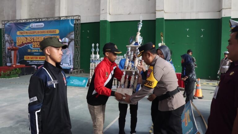 LKBB Kapolres Nganjuk Cup ke-2 Resmi Dibuka, Tantangkan Generasi Muda Tingkatkan Disiplin dan Keselamatan Berlalu Lintas serta Sosialisasi Ops Zebra Semeru 2025