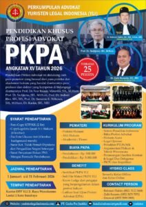 Kesempatan Terbatas! Raih Gelar Advokat Melalui PKPA YLI Angkatan XV 2026