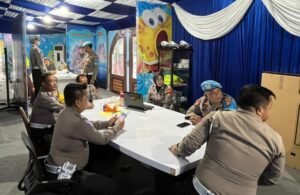 Provos Polres Pasuruan Cek Kesiapsiagaan Personel Pos Pam Yan Nataru Taman Dayu Pandaan