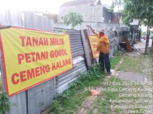 Warga Korban Tanah Gogol Gilir Cemengkalang Soroti Dugaan Pembiaran Aparatur Negara, Kinerja Kejati Dipertanyakan