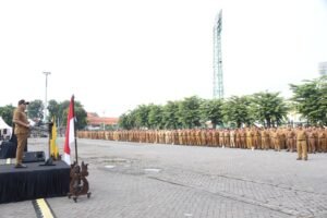 Ribuan ASN Sidoarjo Teguhkan Komitmen Bangun Daerah pada Apel Akbar 2026