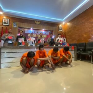 Unit Reskrim Polsek Gempol Bongkar Jaringan Peredaran Uang Palsu, Empat Pelaku Ditangkap