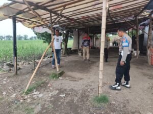Polsek Tulangan Turun Langsung ke Lokasi Diduga Tempat Sabung Ayam