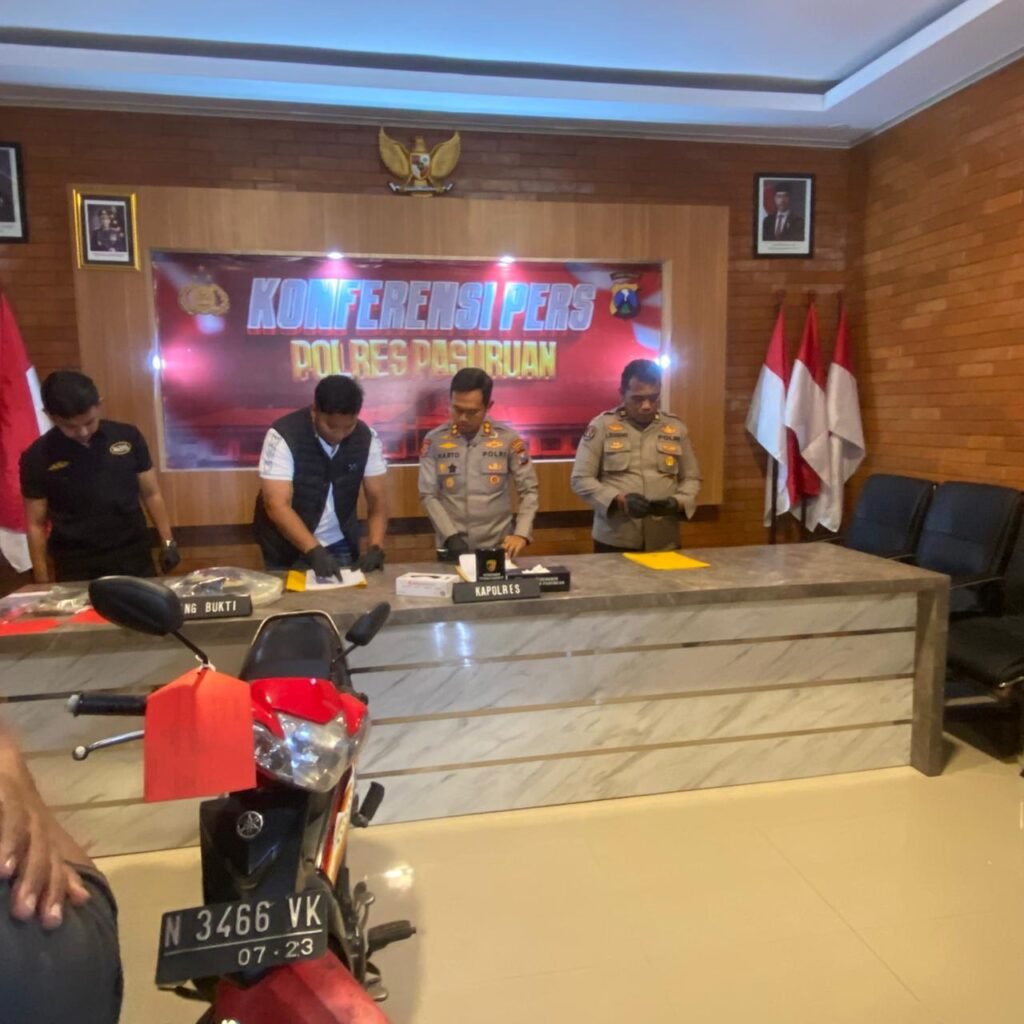Polres Pasuruan Ungkap Kasus Curat, Dua Tersangka Diamankan