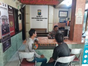 Pelayanan SPKT Polsek Krian, Warga Dilayani Cepat dan Humanis