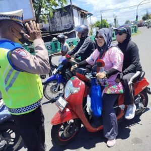 Polsek Gedangan Gelar Operasi Keselamatan Semeru 2026 di Simpang Empat Bangjo
