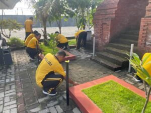 Sat Intelkam Polresta Sidoarjo Gelar Kurve Rutin di Mako Besar