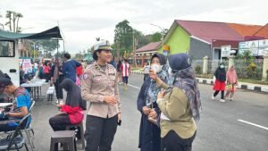 Polresta Sidoarjo Hadirkan Layanan Publik di Car Free Day Alun-alun