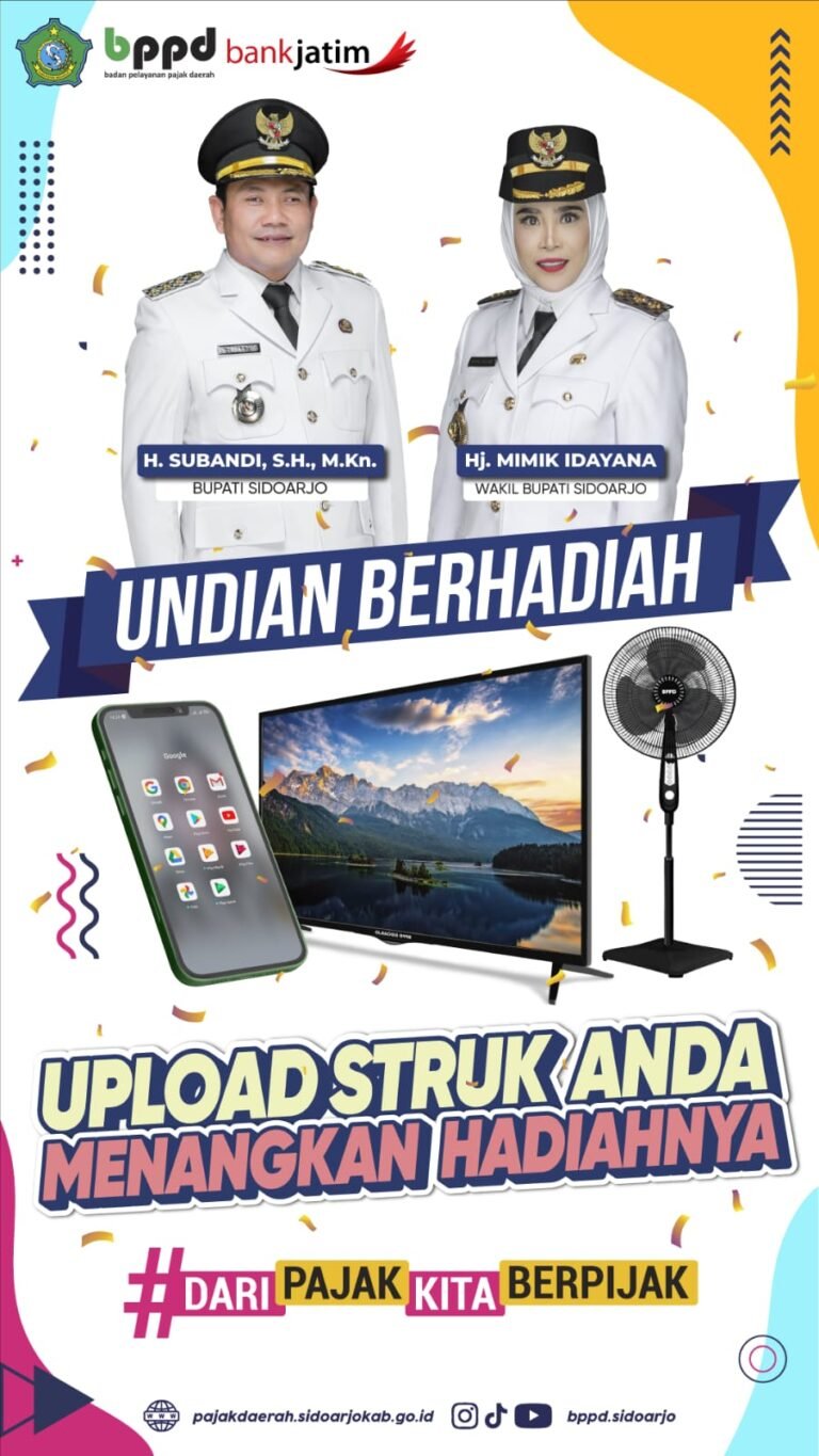 Pemkab Sidoarjo Luncurkan Program Belanja di Sidoarjo Bisa Dapat Hadiah