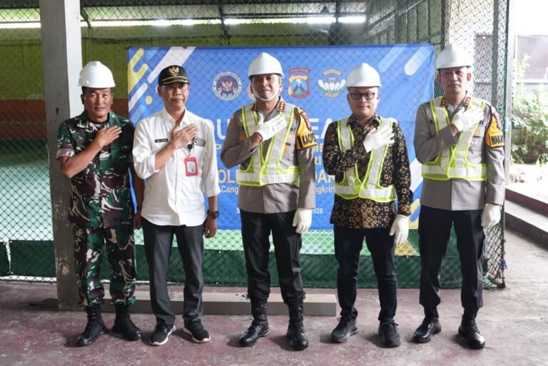 Perkuat Program MBG, Kapolresta Sidoarjo Ground Breaking SPPG di Desa Kedung Cangkring