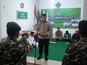 Kapolsek Gedangan Hadiri Pembukaan Posko Ramadhan 2026, Perkuat Sinergitas Jaga Kondusifitas Wilayah
