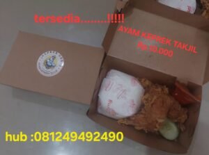 Sanggar Menu Makanan, Hadir Ayam Geprek GRR dan Paket Takjil Rp10.000 untuk Warga Sidoarjo