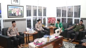 Silaturahmi Ramadan, Kapolres Nganjuk Ajak Ormas Jaga Kamtibmas