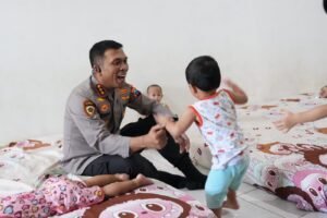 Kapolresta Sidoarjo Hadiri Bakti Sosial HPN dan HUT ke-80 PWI di Griya Balita SYD