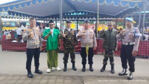 Kapolsek Jabon Pimpin Langsung Pengamanan Perayaan Melasti Umat Hindu se-Sidoarjo di Wisata Bahari Tlocor