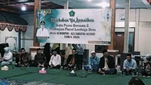Pemdes Semampir Gelar Buka Puasa Bersama Warga, Pererat Kebersamaan di Bulan Ramadhan