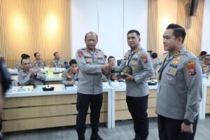 Polresta Sidoarjo Komitmen Jaga Keamanan, Raih Penghargaan Kapolda Jatim