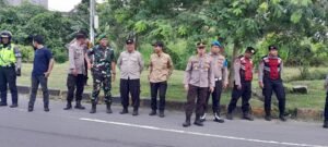 Antisipasi Kerusuhan Suporter, Polres Pasuruan Siagakan Personel di Exit Tol Purwodadi
