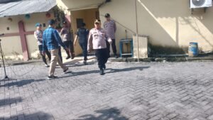 Polsek Gedangan Gelar Sispam Mako Antisipasi Ancaman Keamanan