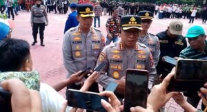 Polresta Sidoarjo Gelar Apel Pasukan Jelang Peringatan May Day 2026