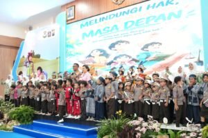 Polresta Sidoarjo Kenalkan Tugas Polisi Melalui Program Polisi Sahabat Anak