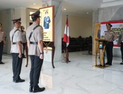 Kapolresta Sidoarjo Pimpin Sertijab Kapolsek Taman, Tekankan Integritas dan Pelayanan Prima