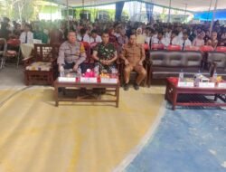 Forkopimka Sedati Hadiri Pelepasan Siswa Kelas IX dan Launching 1.000 Buku di SMPN 2 Sedati