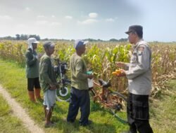 Kapolsek Prambon Masifkan Bhabinkamtibmas Sambang Petani, Guna Dongkrak Swasembada Pangan