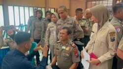 Polresta Sidoarjo Gelar Cek Kesehatan Gratis Anggota Sambut Hari Bhayangkara ke-80