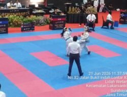 Hari Kedua Karate Cup Piala Polda Jatim, Kontingen Polres Tanjung Perak Tambah Raihan Medali