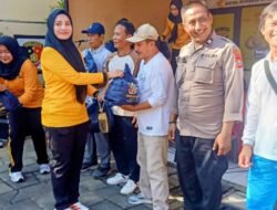 Semarakkan HUT Bhayangkara ke-80, Polsek Sedati Gebyar Olahraga Bareng dan Bagikan Door Prize untuk Masyarakat