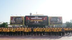 Sambut Hari Bhayangkara ke-80, Polresta Sidoarjo Gelar Apel Pagi dan Olahraga Bersama Perkuat Soliditas Personel