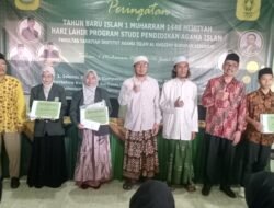 IAI Al Khoziny Buduran Rayakan 1 Muharram 1448 H dan HUT ke-33, Mahasiswa Berprestasi Diganjar Beasiswa